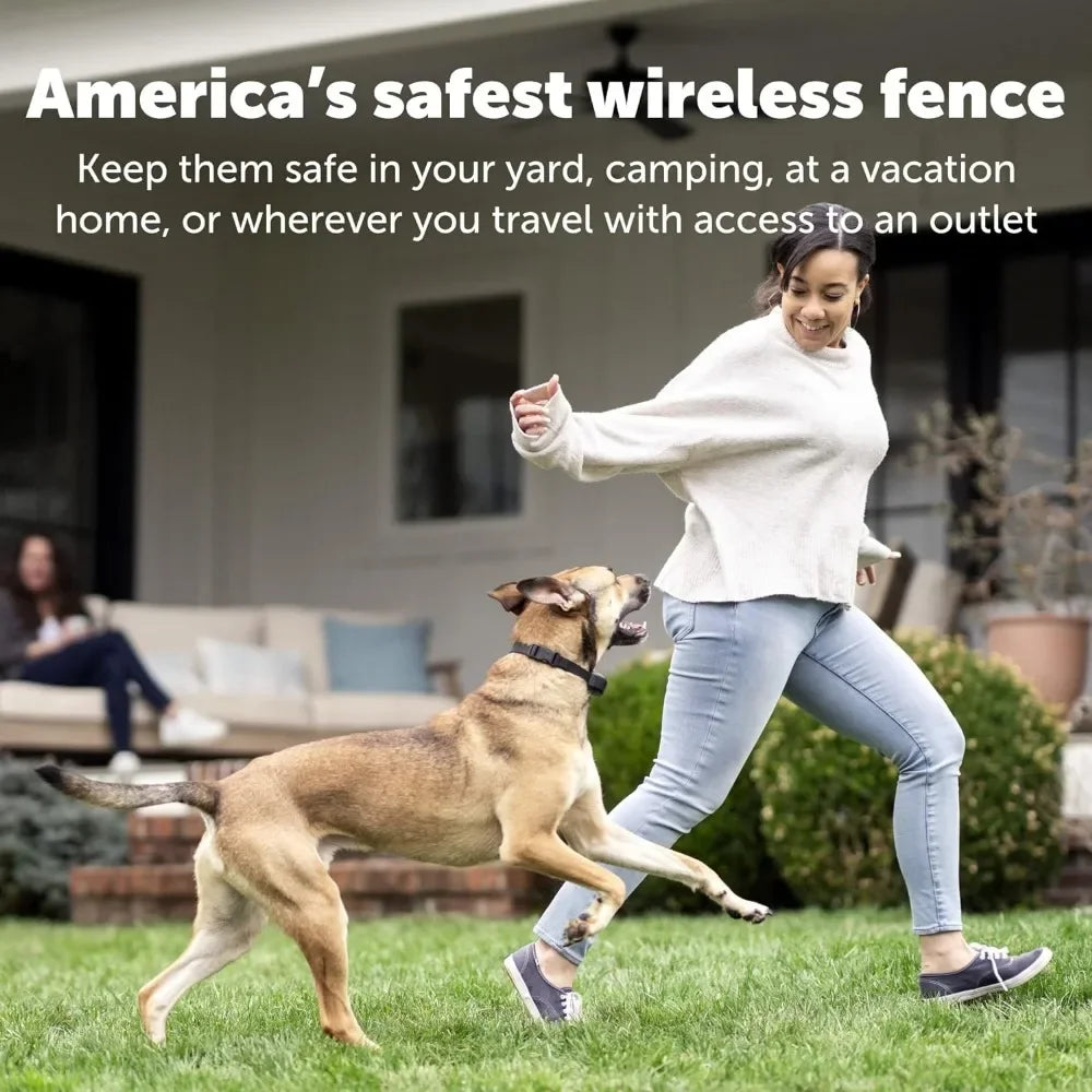 Compact Wireless Pet Fence, Secure up to 3/4 Acre - Cuddle Cloud Emporium