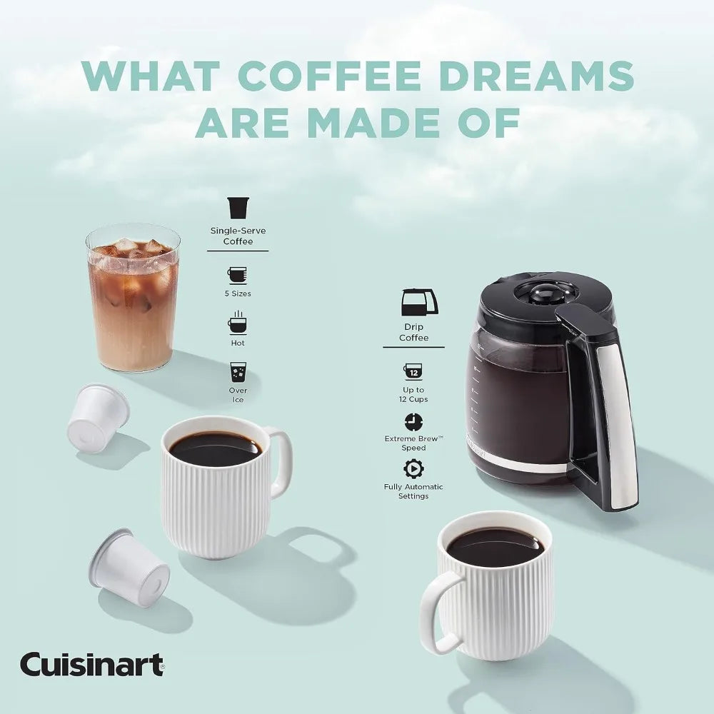 Espresso Coffee Maker Automatic Hot & Iced Coffee Maker - Cuddle Cloud Emporium