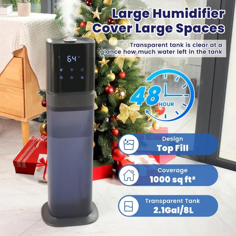 Large Room with Extended Tube, Cool Mist Humidifier - Cuddle Cloud Emporium