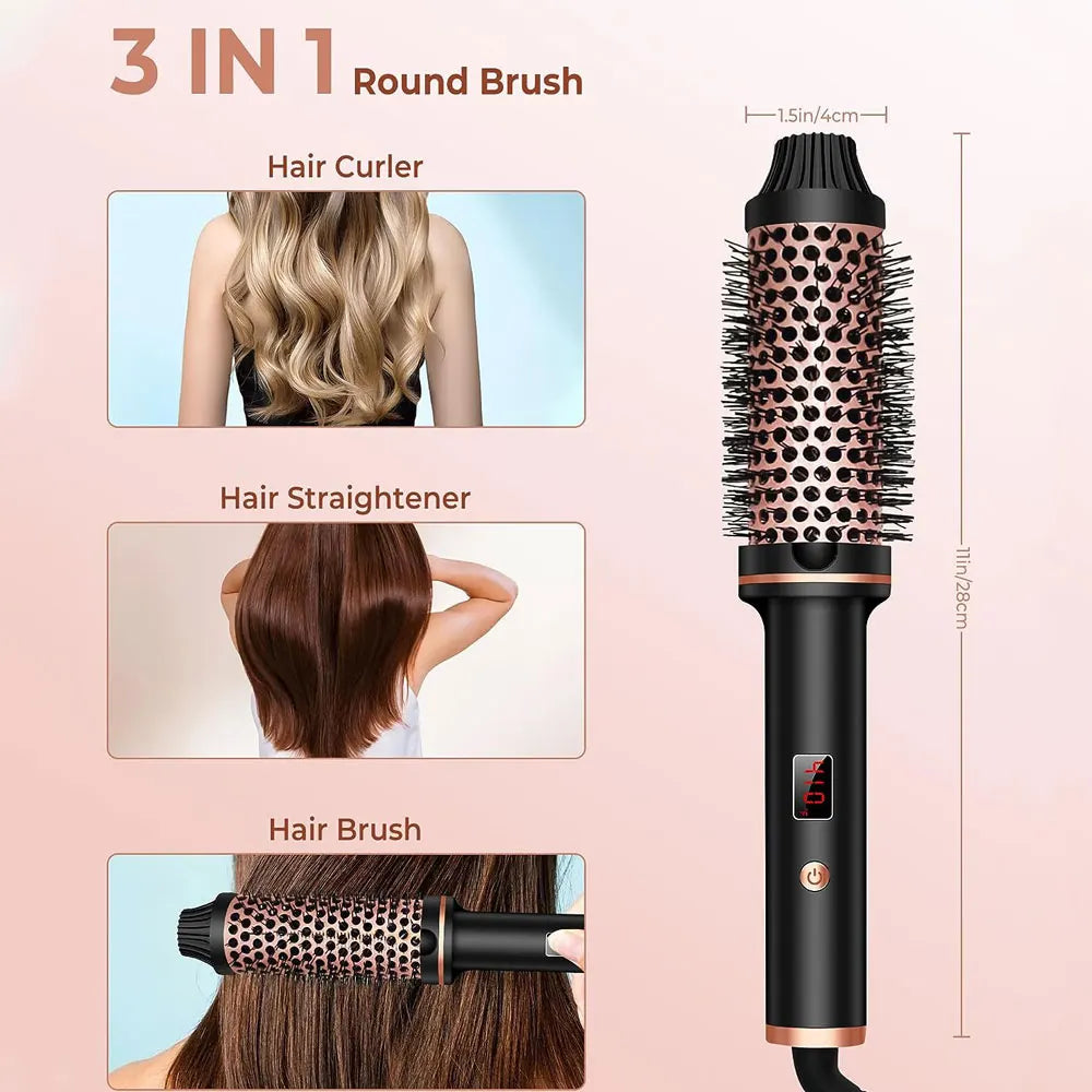 Thermal Volumizing Hair Curling Brush - Cuddle Cloud Emporium