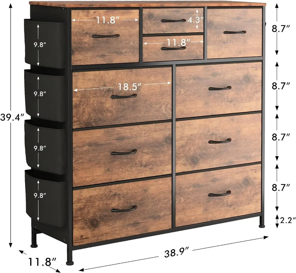 10 Drawer Dresser